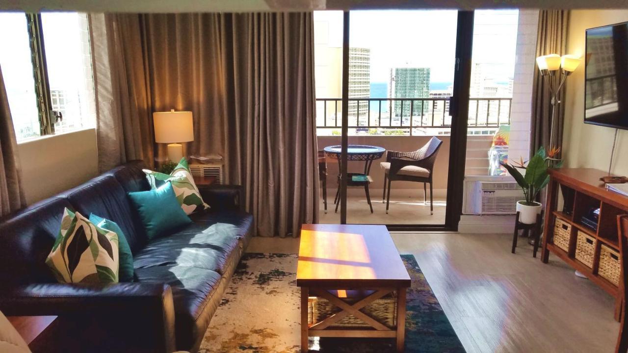 Waikiki Kuhio 1-Bedrm Apt, Ocean View, Free Parking & Wifi Honolulu Ngoại thất bức ảnh